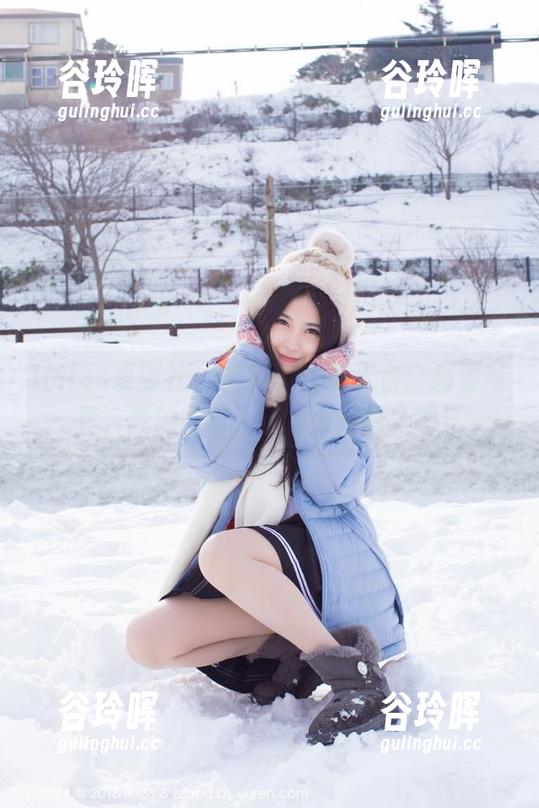 IMiss爱蜜社 - 莉莉Lily的天台：高清写真，我的神呀，这也太好看了吧！
