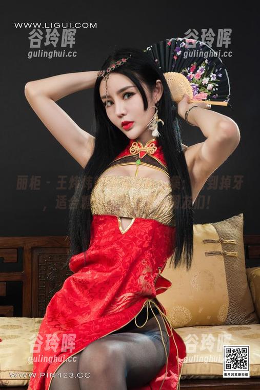 丽柜 - 王炜炜的粉色写真合集：甜到掉牙，适合糖分摄入过量的朋友们！