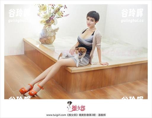 推女郎 - 王馨瑶黑白图集更新，今晚的黑白配就看她了！