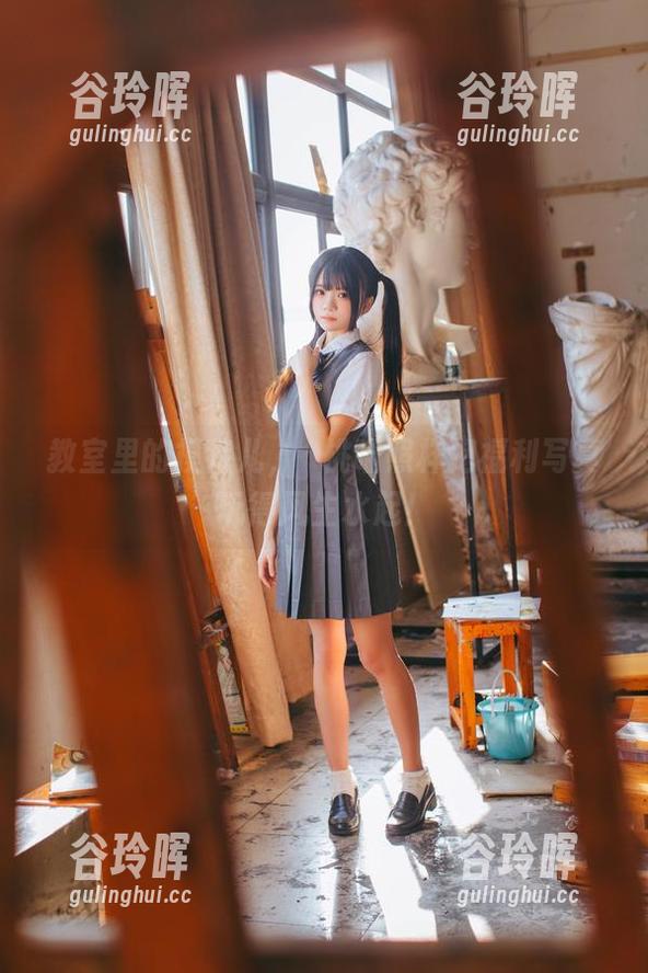 桜桃喵 教室里的模特儿,桜桃喵照样把福利写真玩得风生水起!